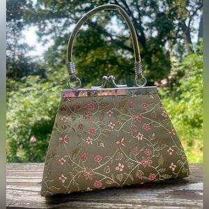 Vintage Floral Mini Purse